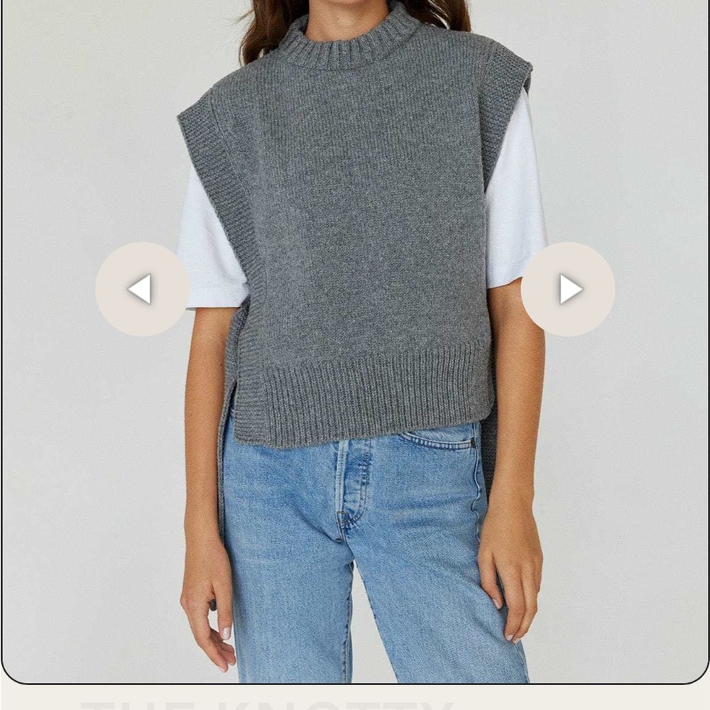 The Knotty Ones Kalvos wool vest